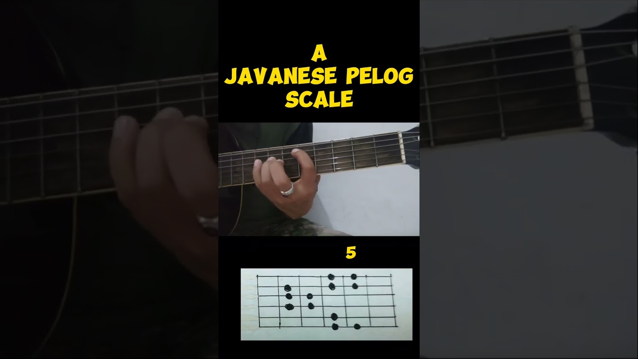 A Javanese Pelog Scale Guitar#shortsfeed#shortvideo