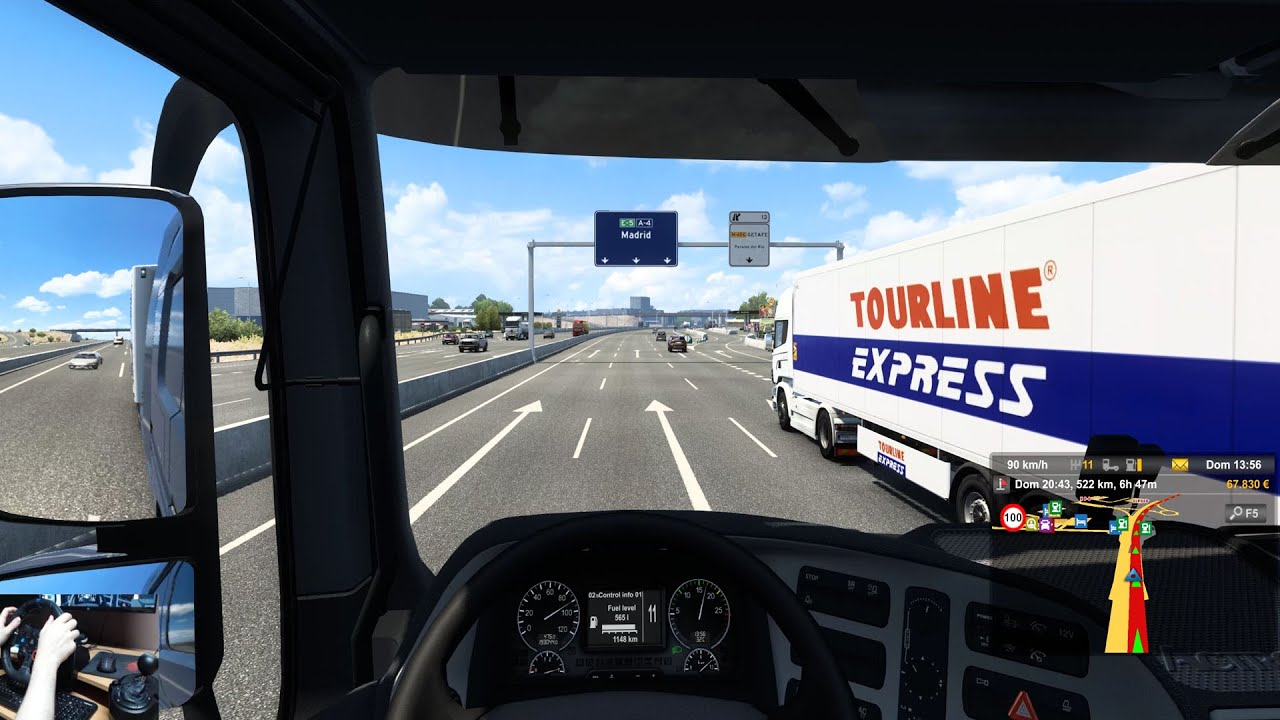 Viaje Desde Almería a Bayona 1000 Kilómetros De Ruta | #59 ETS2 Camiones y Carreteras