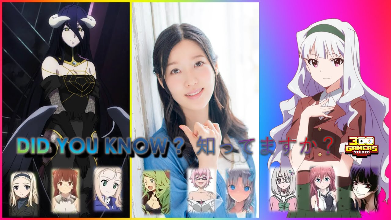 原 由実 x アルベド 同じ声 Albedo in another anime by Yumi Hara