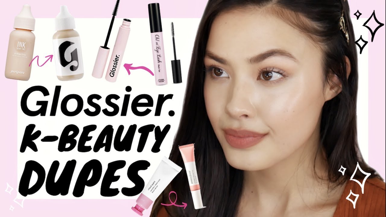 K-BEAUTY DUPES FOR GLOSSIER | Demos + Side-by-Side Comparisons