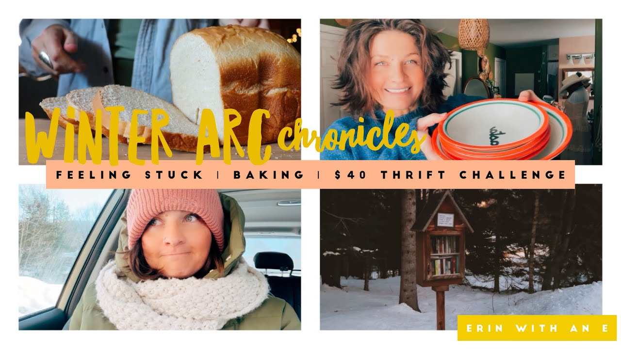 Thrift Challenge: $40 a Month | Overwhelmed but Pushing Through + Healthy Recipes 🍞🍫