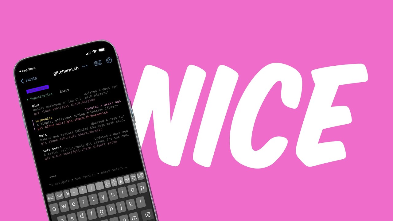 A modern ssh client for iOS: La Terminal