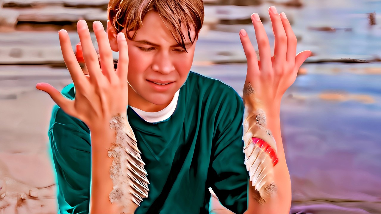 Este JOVEN ganó PODERES de PEZ MUTANTE después de DESCUBRIR que su MADRE es una SIRENA PODEROSA