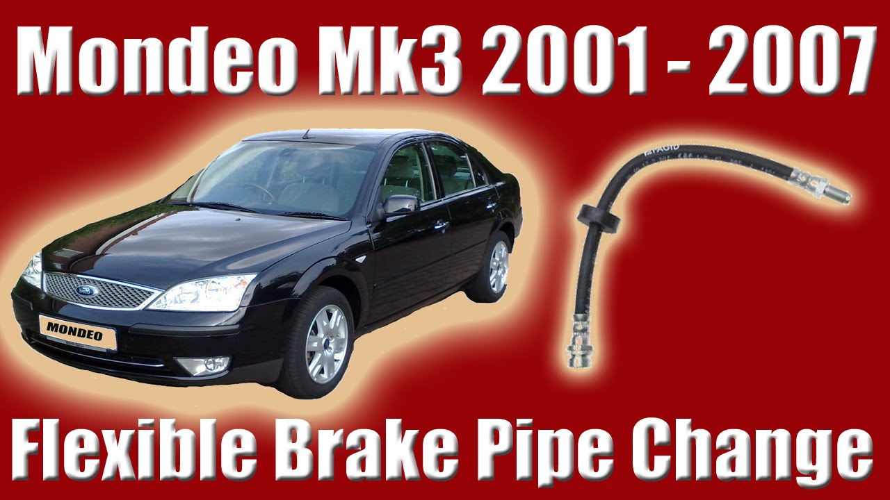 Ford Mondeo Mk3 Flexible Brake Line Replacement How To Change
