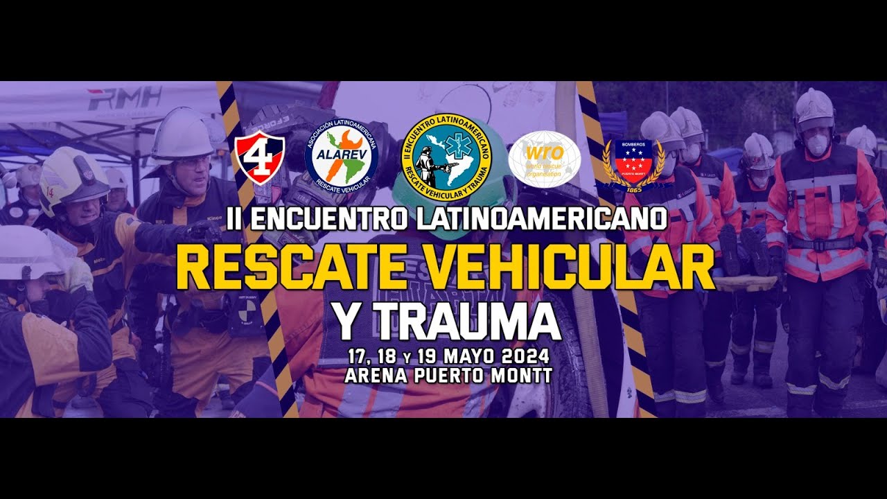 II Encuentro latinoamericano de rescate vehicular y trauma 2024 Puerto Montt  - Dia 2