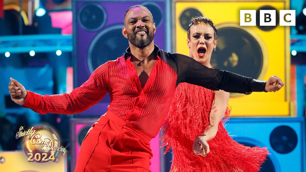 JB Gill and Lauren Oakley Salsa to Red Alert by Basement Jaxx ✨ BBC Strictly 2024