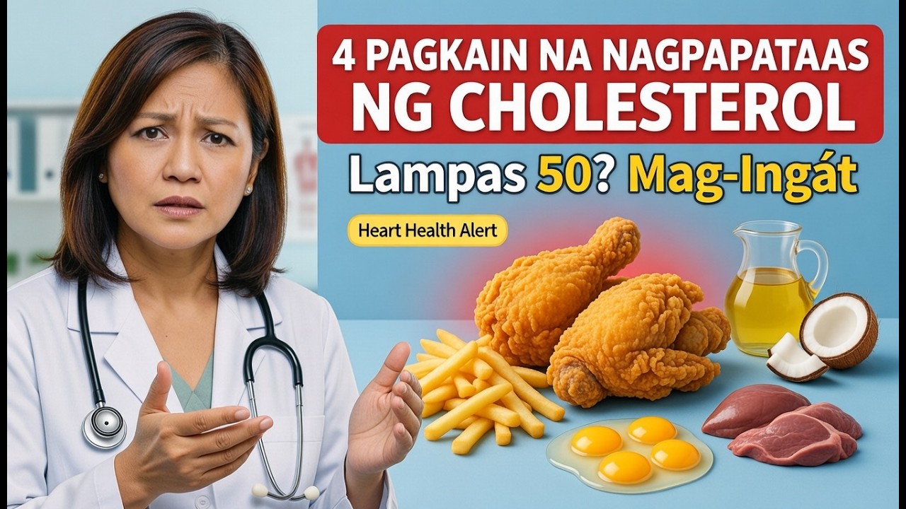 😱 Mataas ang Cholesterol After 50 4 Pagkain na LIHIM na PUMAPATAY sa Puso Mo — TIGILAN NA!