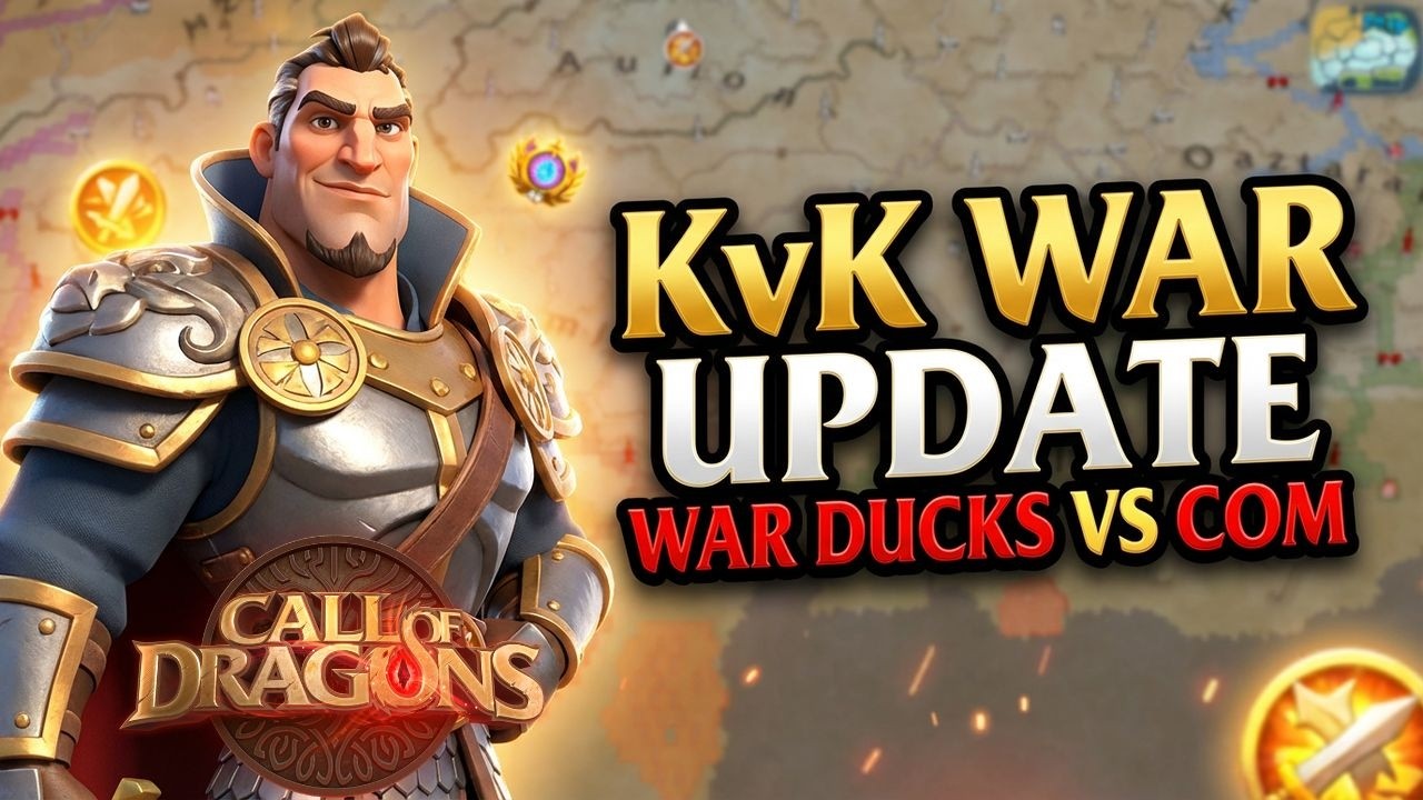 KvK Update WarDucks vs COM Zone 2 | Call of Dragons