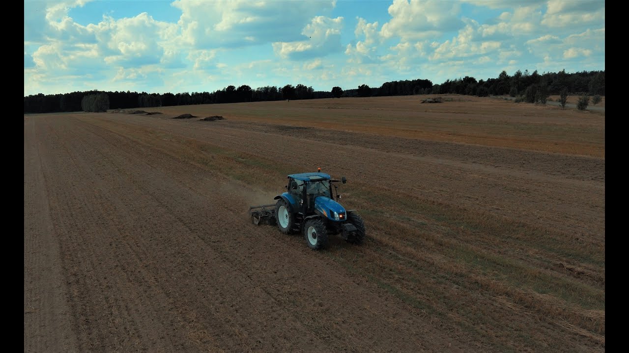 EKSTREMALNE TESTY TALERZÓWKI w GR Brzezik | New Holland TS115A & AgroTom