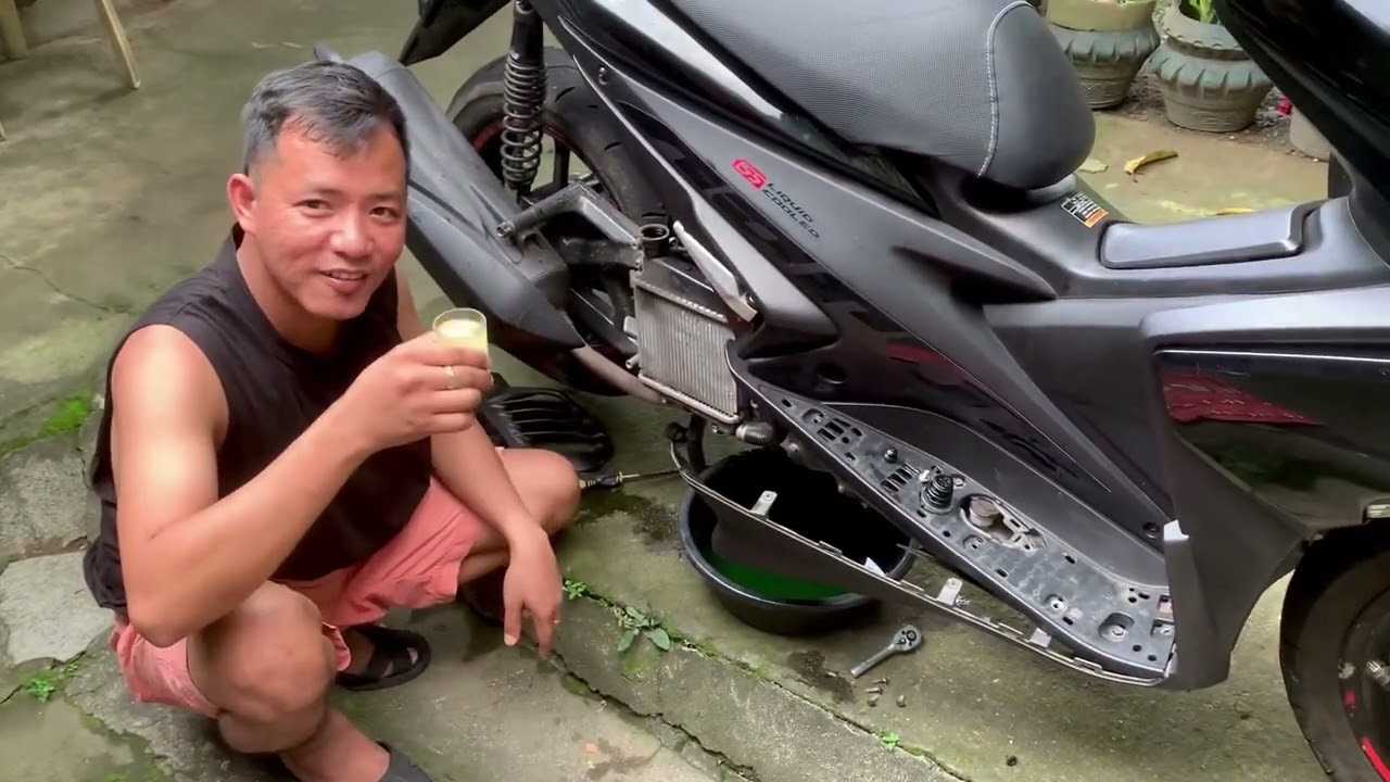 DIY PAANO MAG PALIT NG COOLANT SA AEROX 155 v2 Yamaha