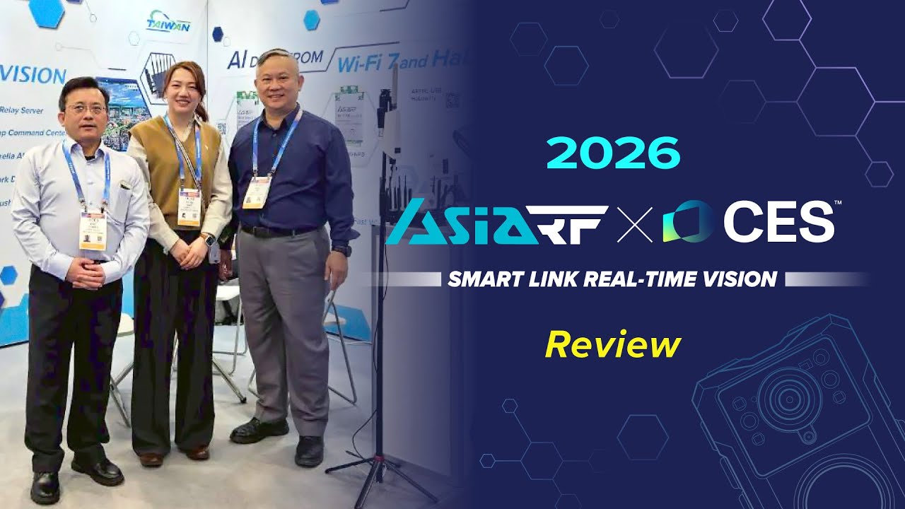 AsiaRF at @CES 2026: 3 Trends Defining the Future of Connectivity.