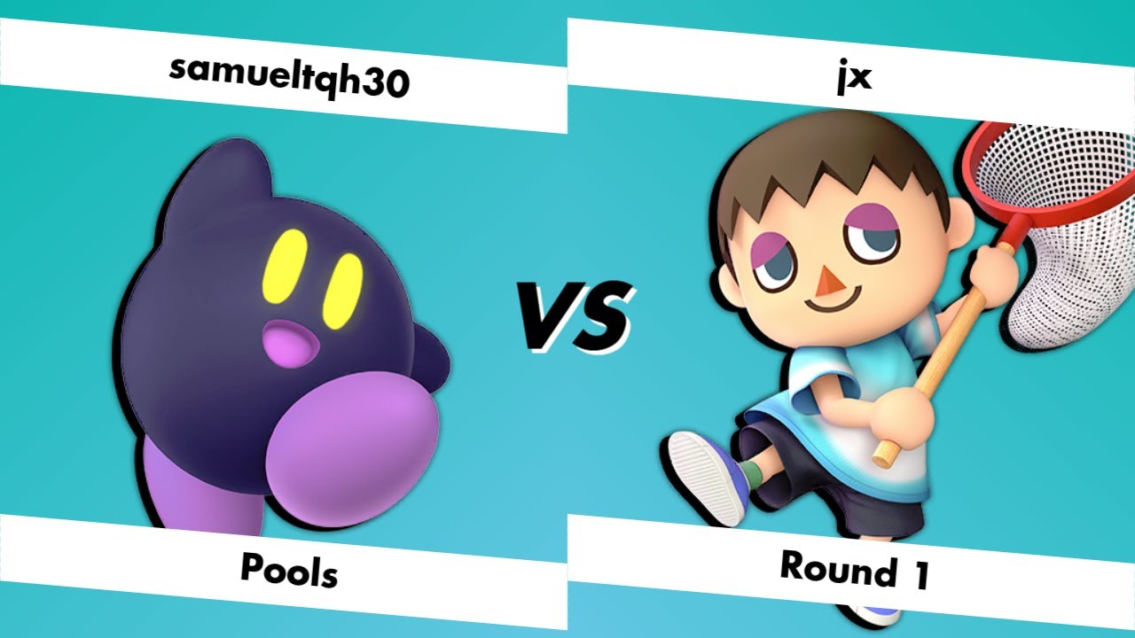 RC4 All St4rs 2 Pools Round 1 - samueltqh30 (Kirby) Vs. jx (Villager) - SSBU