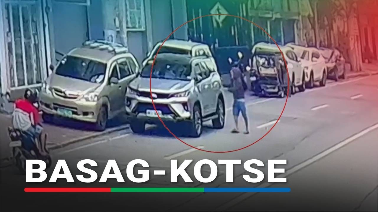 Basag-kotse sa Maynila, huli sa CCTV | ABS-CBN News