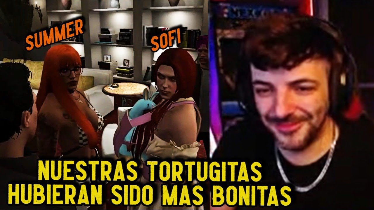 SUMMER conoce al HIJO NEGR@ de NEXXUZ y SOFI, se CAG@ de risa XD GTA ROLEPLAY