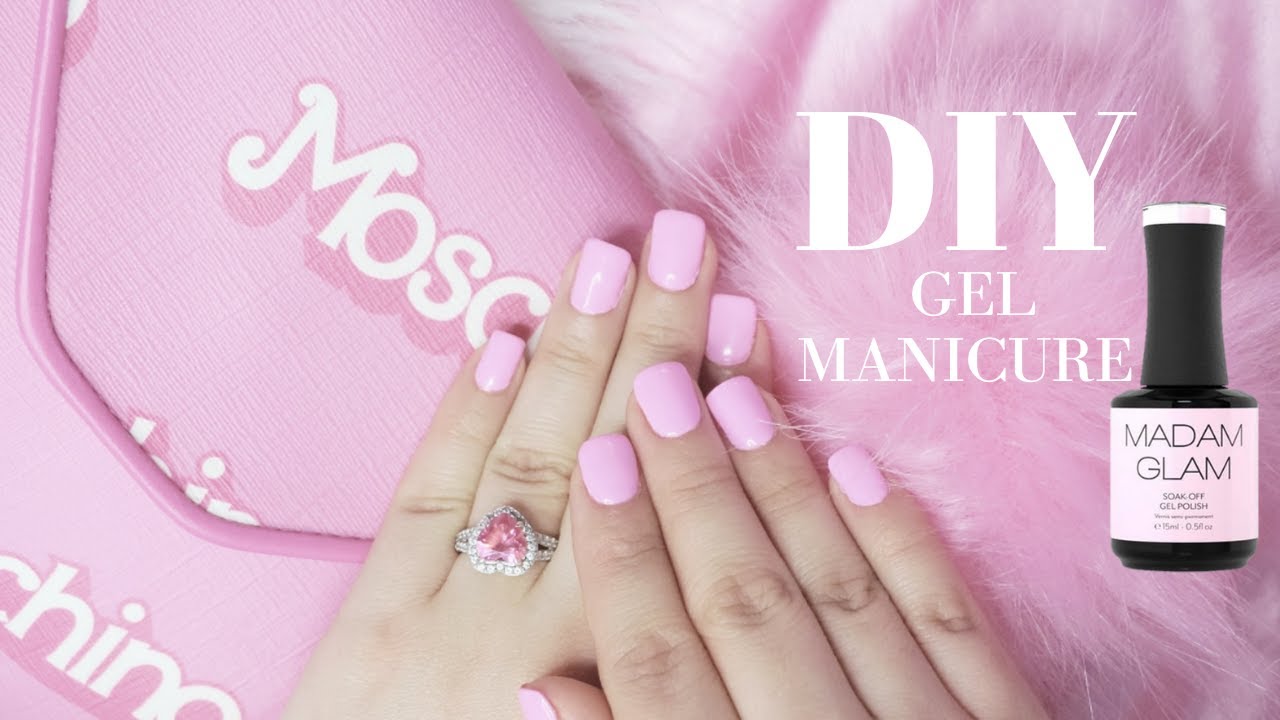 DIY: Easy At Home Gel Manicure (MADAM GLAM)