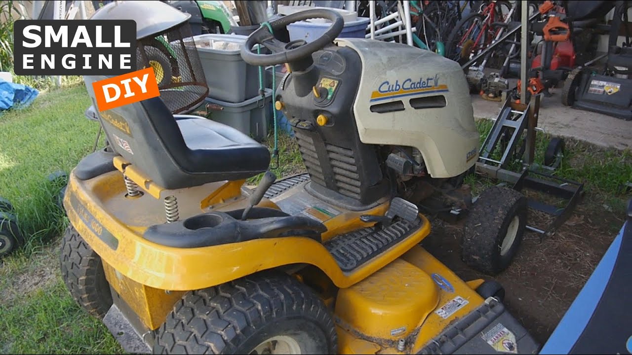 Cub Cadet lawn tractor Burning Oil and Running Rough - Lets Troubleshoot It