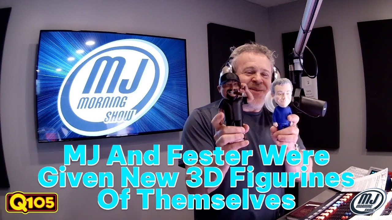 Fester And MJ Were Given New 3D Figurines Of Themselves... Do They Look Accurate?