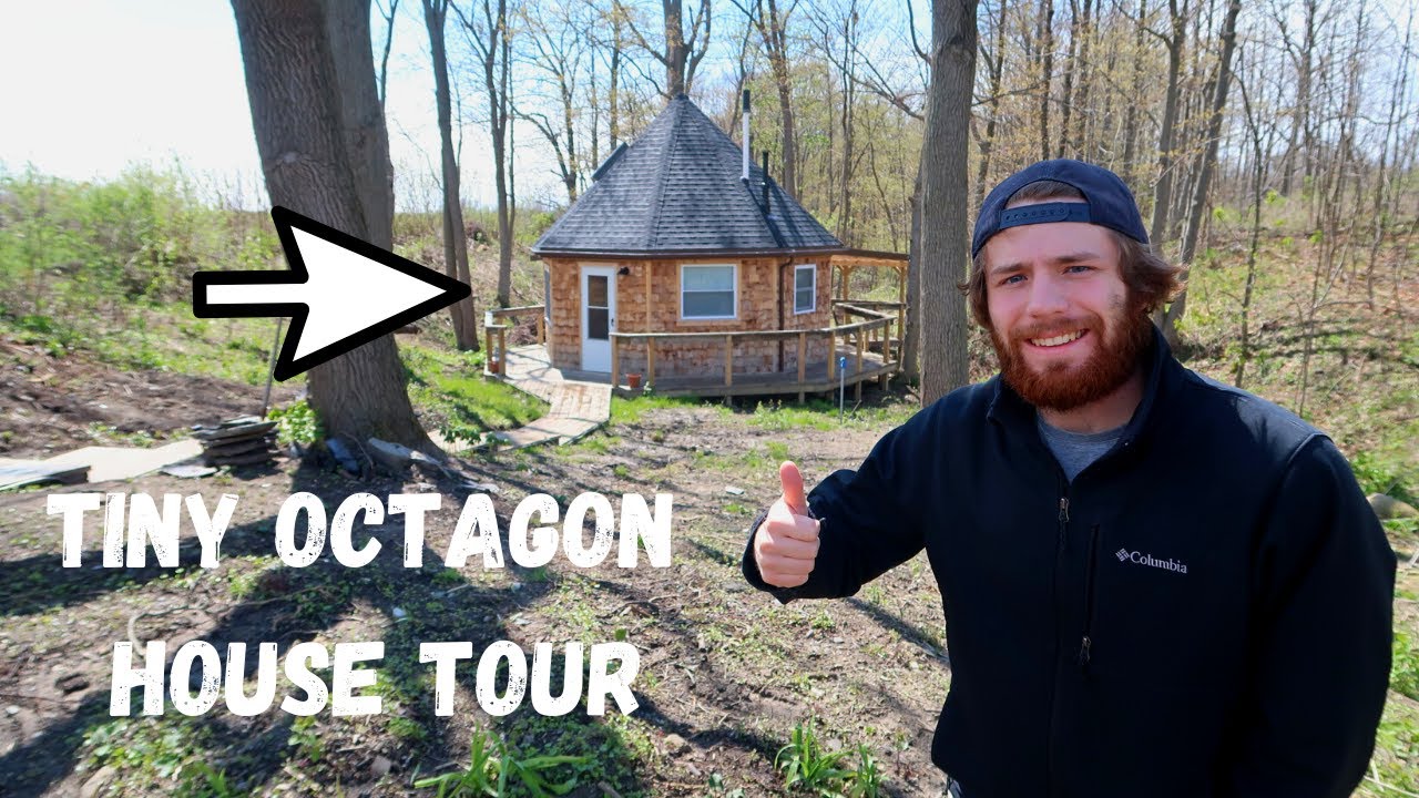 Unique Tiny Octagon House (Finger Lakes, NY)