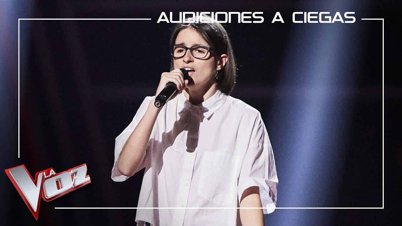 Paula Serrano canta 'Una foto en blanco y negro' | Audiciones a ciegas | La Voz Antena 3 2021