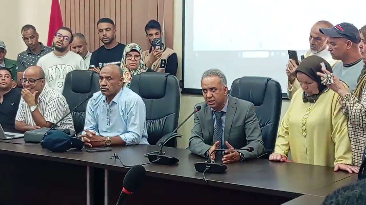 شرح تصميم التهيئة بجماعة عامر | دوار البراهمة من شارع ابن الهيثم إلى شط الغابة