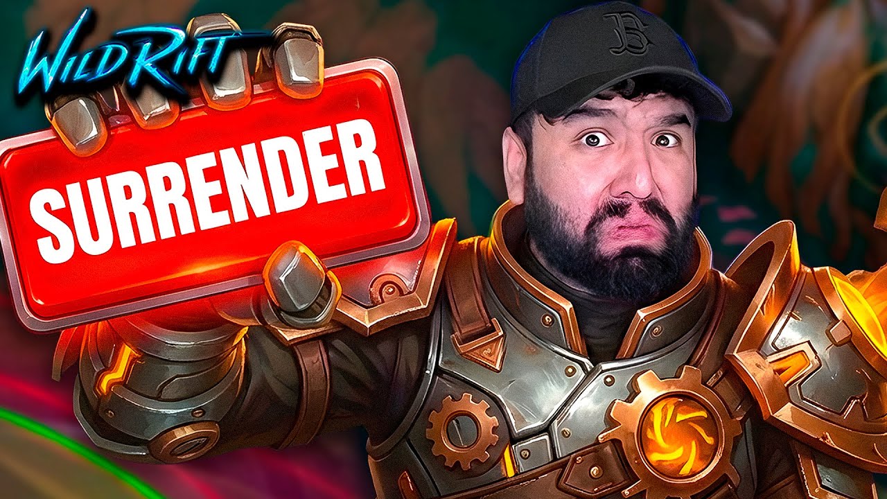 ¡POR UNA JUGADA TIRARON SURRENDER | Wild Rift