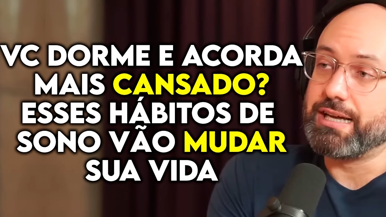 COMO TER A MELHOR NOITE DE SONO DA SUA VIDA (MÉDICO DO SONO) | Lutz Podcast