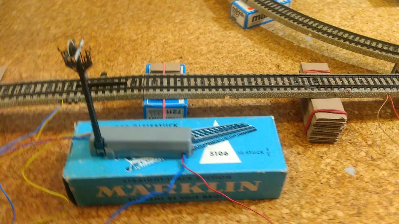 MÄRKLIN-Nostalgie - Ablaufberg jetzt mit zusätzlichem Streckengleis