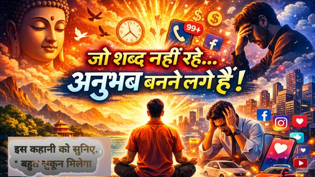 “यह कहानी सुनने के बाद मन अपने आप शांत हो जाएगा”#gautambudhastory #buddha