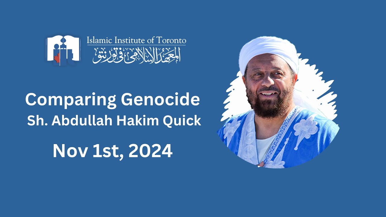 Comparing Genocide | Sh. Abdullah Hakim Quick