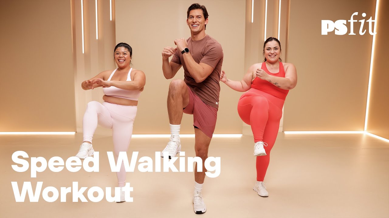 30-Minute Speed Walking Workout with Tanner Courtad