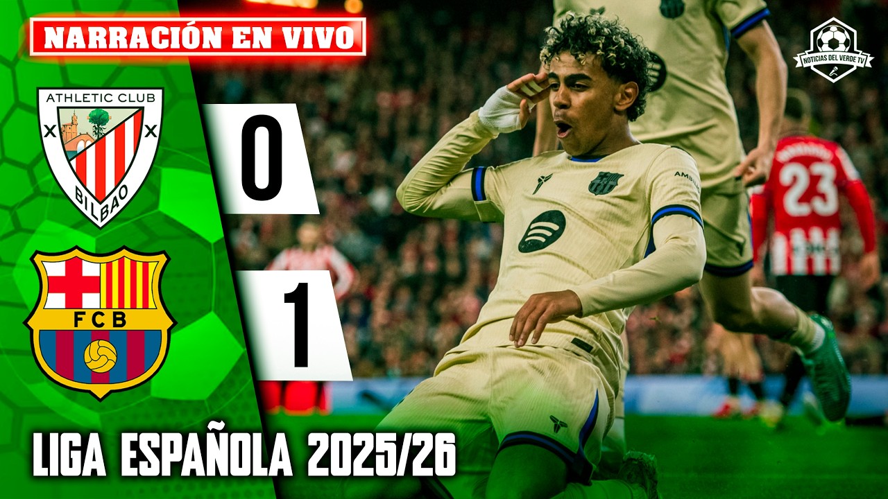🔴 BARCELONA VS ATHLETIC CLUB EN VIVO / JUEGA LAMINE YAMAL LIGA ESPAÑOLA