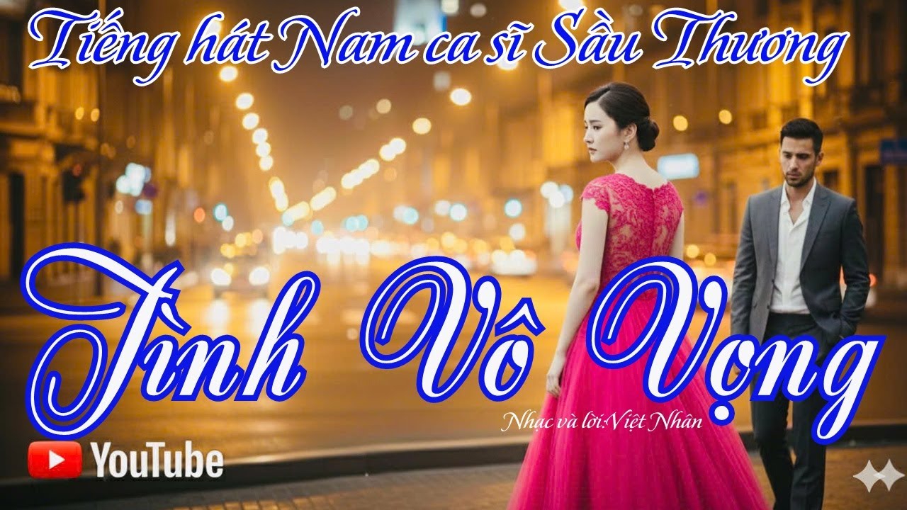TÌNH VÔ VỌNG tiếng hát Nam ca sĩ Sầu Thương thể hiện rất cảm xúc,nhẹ nhàng,sâu lắng,cảm xúc,nao lòng