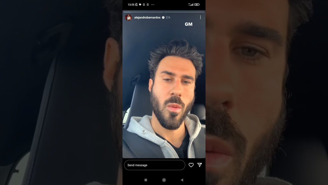 Alejandro Bernardos instagram story