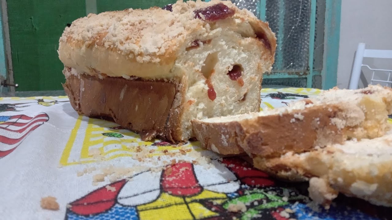FIZ RECEITA DE P&Atilde;O CUCA SUPER MACIA E FACIL DE FAZER /RECEITA DE CUCA /VENHA CONFERIR