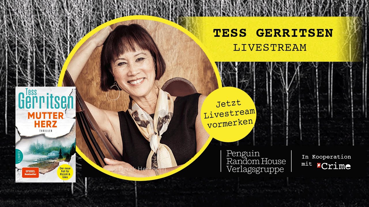 Tess Gerritsen: Live Lesung  zu ihrem Buch 