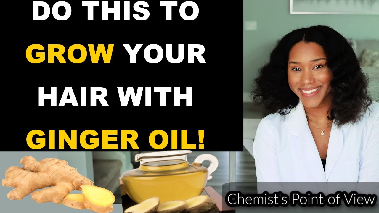 3 EASY WAYS TO USE GINGER OIL FOR HAIR GROWTH!