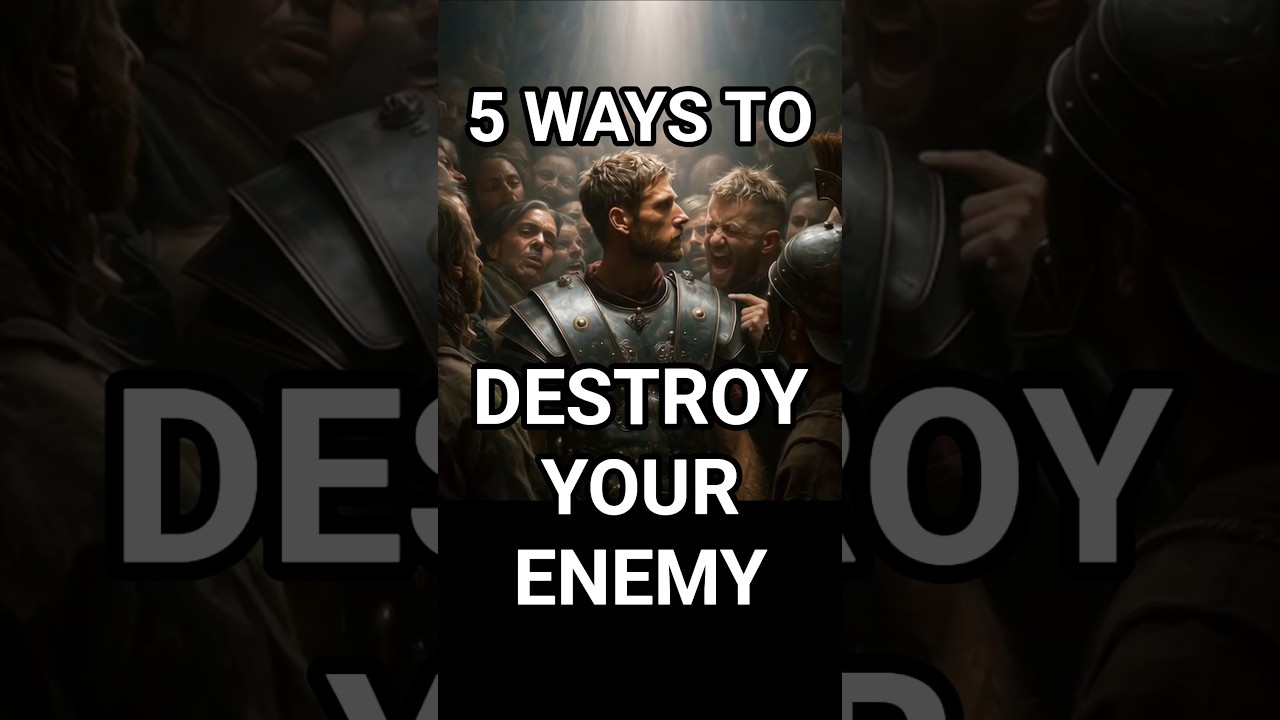 💀 5 Brutal Stoic Ways to Destroy Your Enemy