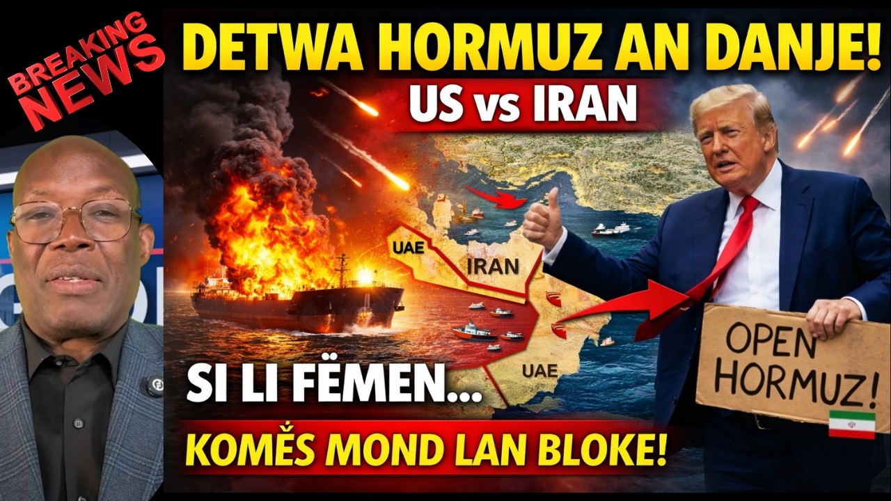 Trump Ap Mande Mond Lan Èd: “Tanpri Ouvri Detwa Hormuz!”