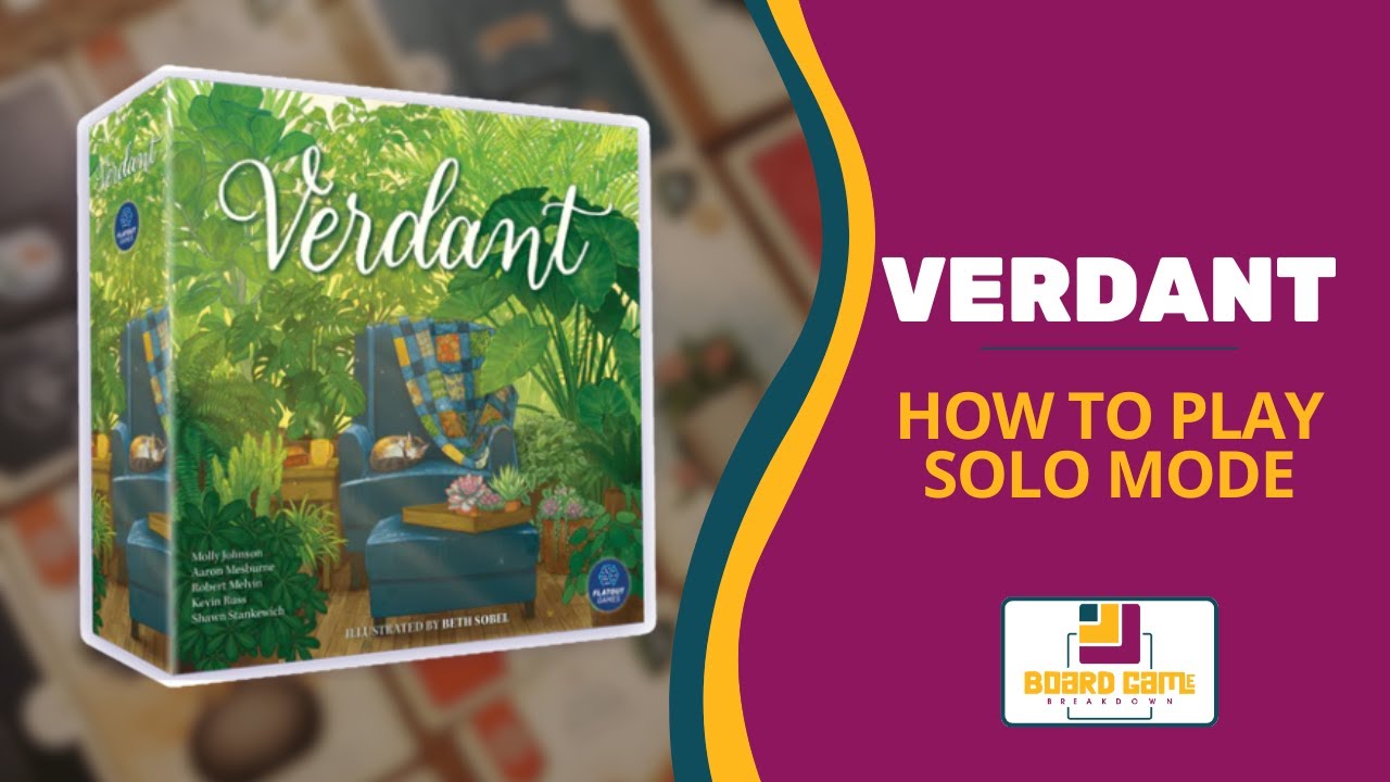 Разбор настольной игры: Verdant — одиночная игра и как играть