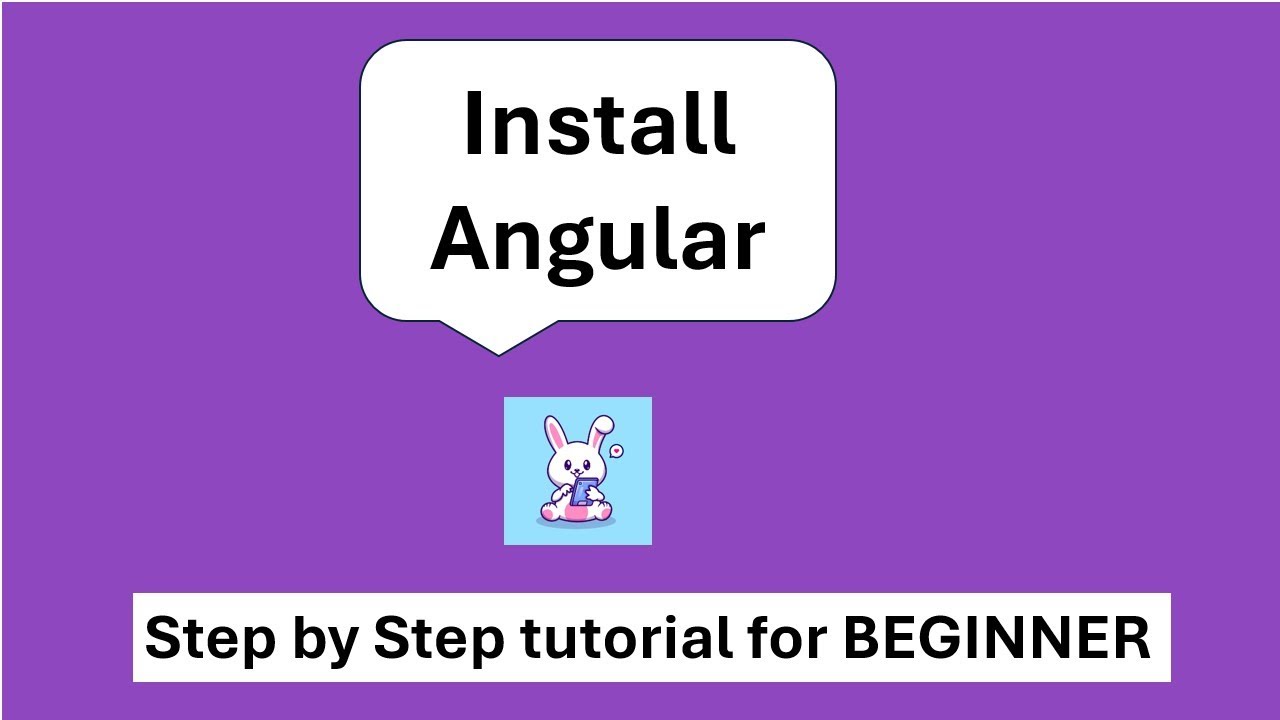 Install ANGULAR. Step by step tutorial for BEGGINER(How I Would Learn Angular(If I Could Start Over)