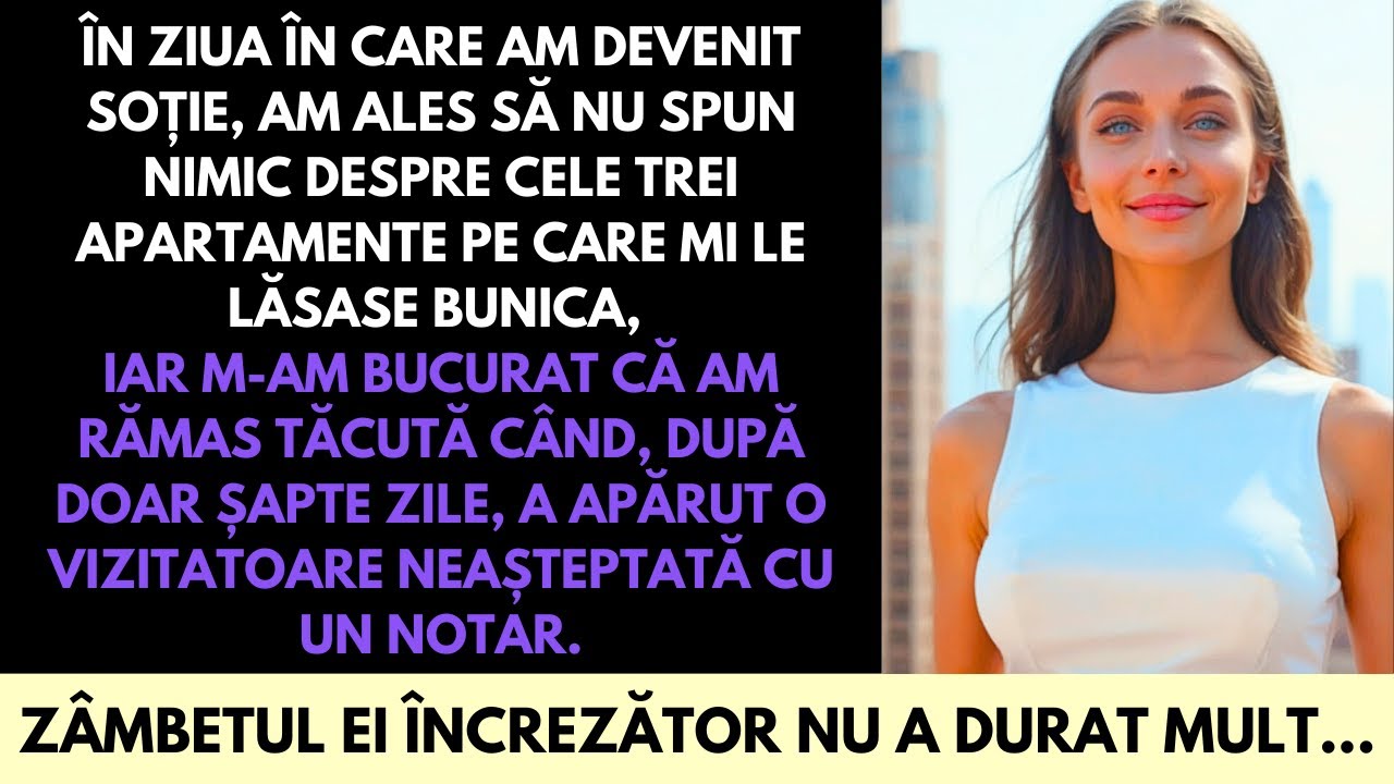 Căsătorită De Doar 7 Zile Când A Bătut Un Notar—Bine Că Am Ascuns Ce Mi-A Lăsat Bunica