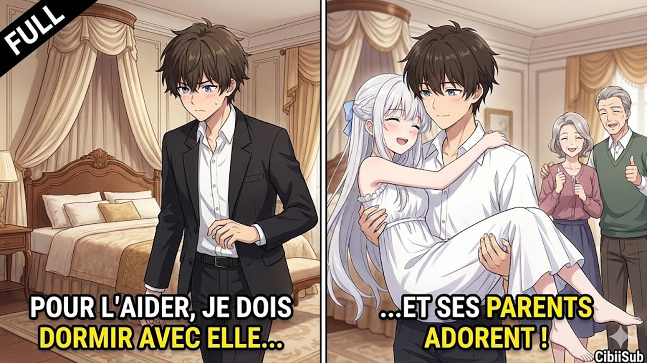 Pour l'aider, je dois dormir avec elle    et ses parents adorent !