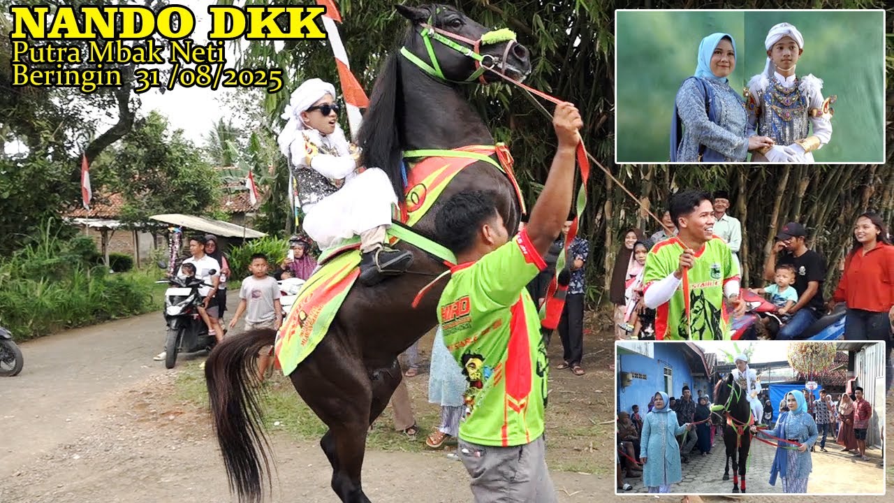 Pawai Kuda Jingkrak NANDO DKK Putra Mbak Neti Beringin Bayan 31 Agustus 2025