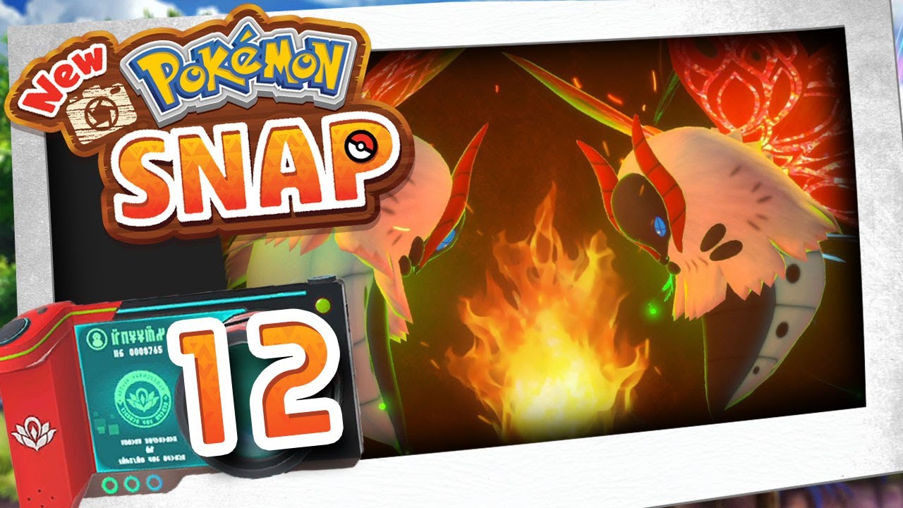 NEW POKÉMON SNAP 📷 #12: Feurige Lumina-Ramoth in den Tiefen des Vulkans