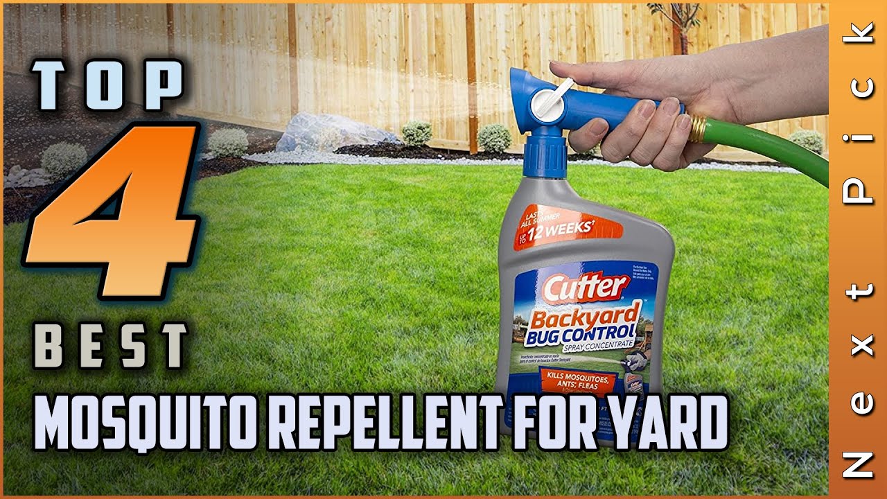 Top Picks: 4 Best Mosquito Repellents for Yard Review  | to Try This Fall [2026]