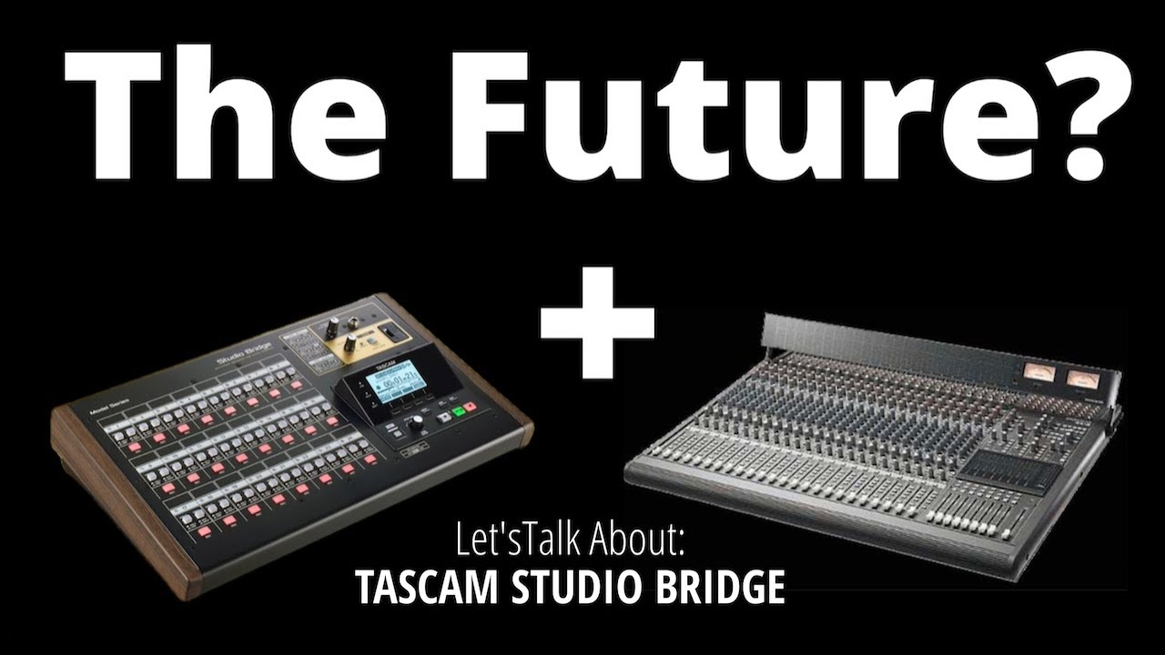 Tascam's New Studio Bridge 24 Device Has Me All Kinds Of Whaaaat?