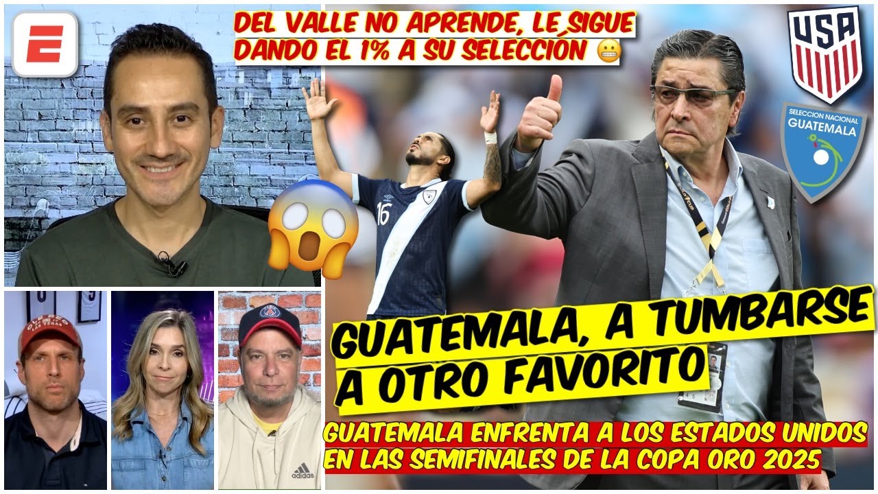 Guatemala SALE a TUMBARSE a ESTADOS UNIDOS aunque JOSÉ del VALLE no TENGA CONFIANZA | Exclusivos
