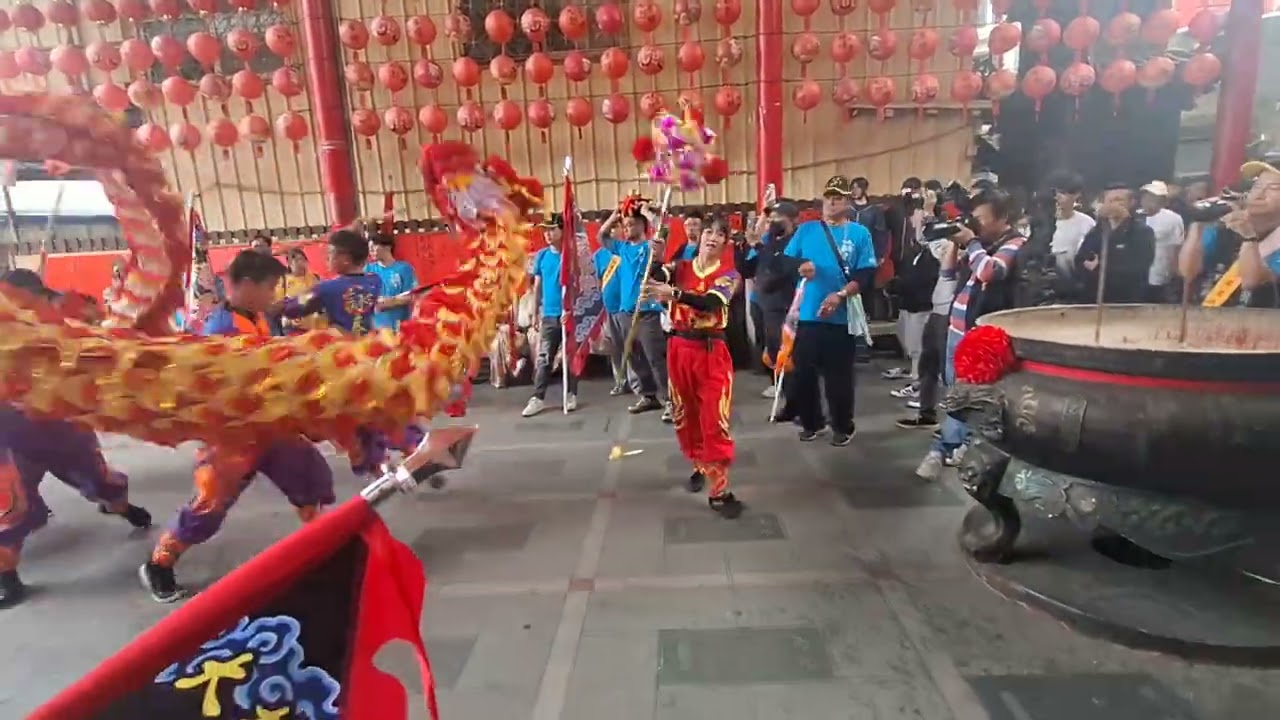 ⛩️歲次丙午年國曆3月15日大林天臺山五濟寺玄天上帝濟公禪師五公菩薩中壇元帥天上聖母前往祖廟嘉義觸口龍隱寺進香回駕繞境大典恭祝圓滿成功⛩️