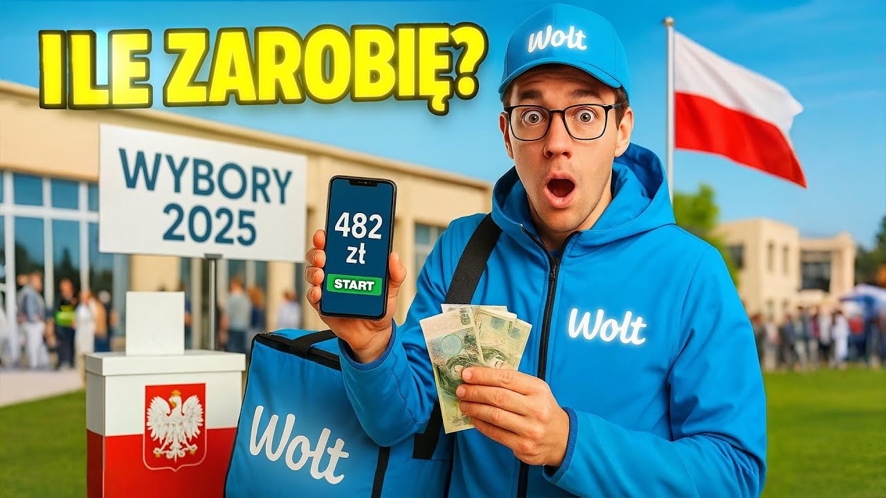 WOLT + WYBORY =  WIELKIE ZAROBKI?
