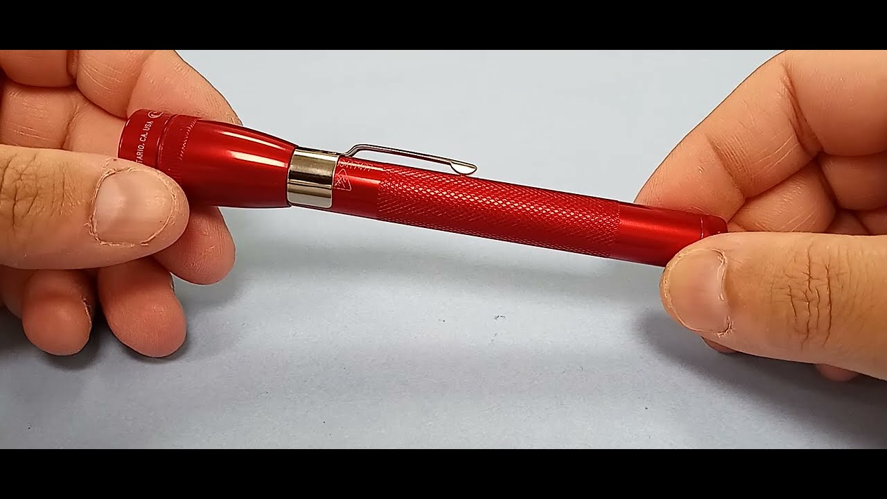 Обзор мини-светодиодного фонарика Mini-mag на 2 батарейки AAA.